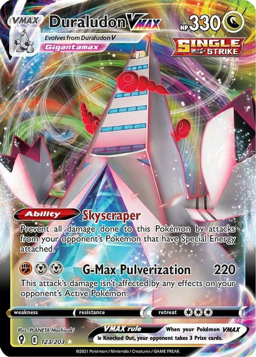 Duraludon VMAX (#123/203) (SWSH07: Evolving Skies)