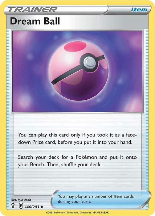 Dream Ball (#146/203) (SWSH07: Evolving Skies)