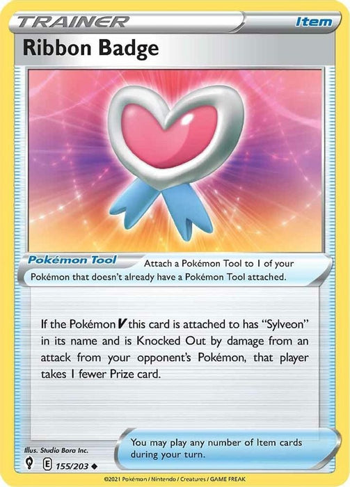 Ribbon Badge (#155/203) (SWSH07: Evolving Skies)