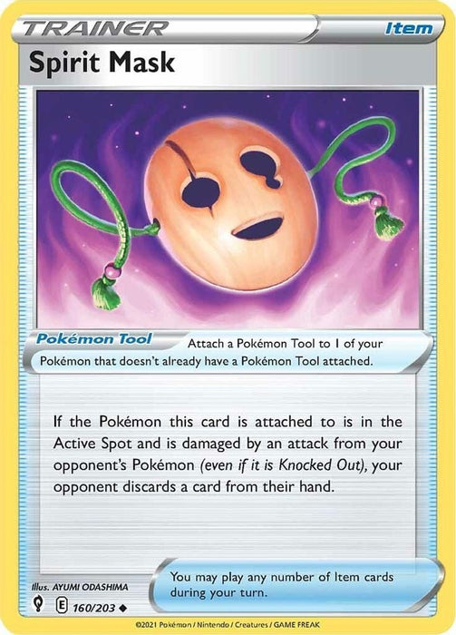 Spirit Mask (#160/203) (SWSH07: Evolving Skies)