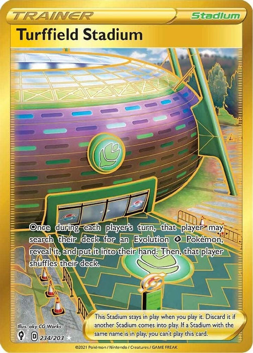 Turffield Stadium Secret (#234/203) (SWSH07: Evolving Skies)