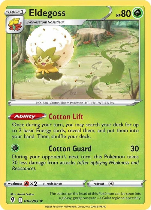 Eldegoss (#016/203) (SWSH07: Evolving Skies)