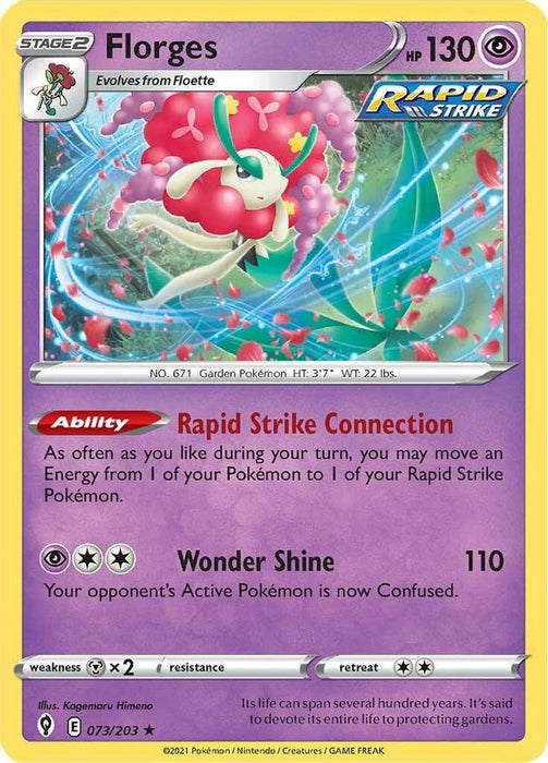 Florges (#073/203) (SWSH07: Evolving Skies)
