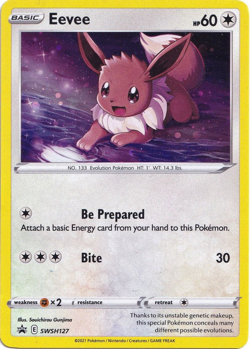 Eevee SWSH127 (#SWSH127) (SWSH: Sword & Shield Promo Cards) Near Mint Holofoil