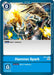 Hammer Spark - ST2-13 (Alternate Art) (#ST2-13 C) (Starter Deck 08: Ulforce Veedramon) Near Mint