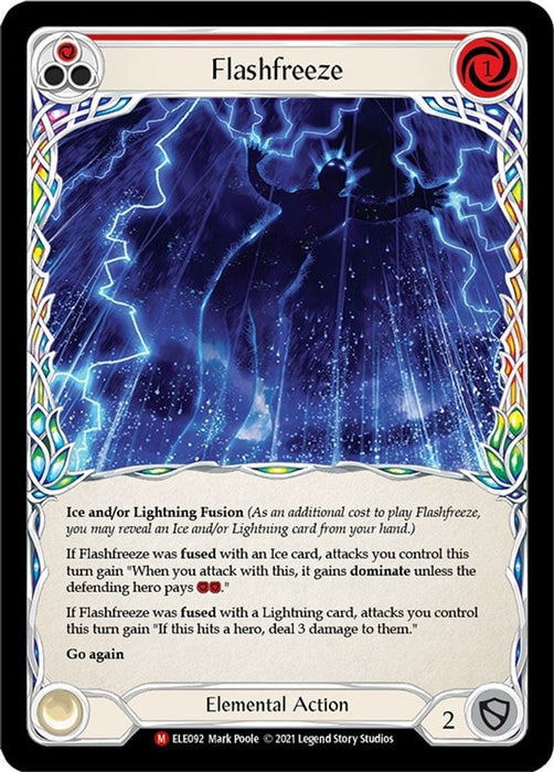Flashfreeze (#ELE092) (Tales of Aria)