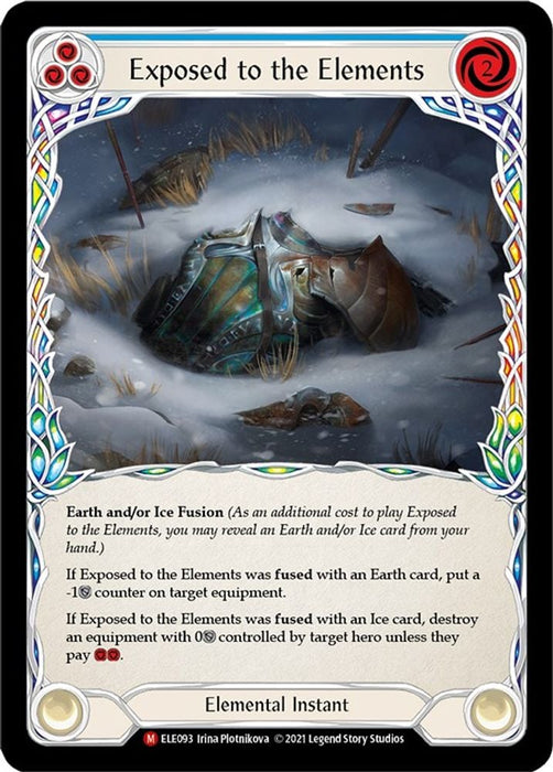 Exposed to the Elements (#ELE093) (Tales of Aria) Near Mint 1st Edition Normal