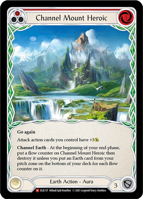 Channel Mount Heroic (#ELE117) (Tales of Aria) Near Mint 1st Edition Normal