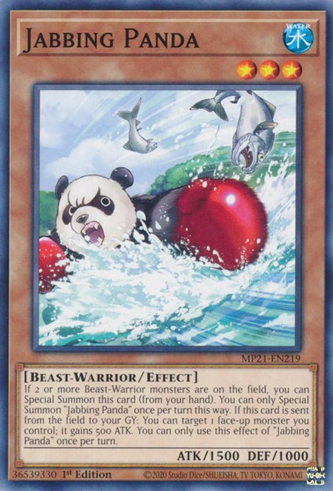 Jabbing Panda (#MP21-EN219) (2021 Tin of Ancient Battles) Near Mint 1st Edition