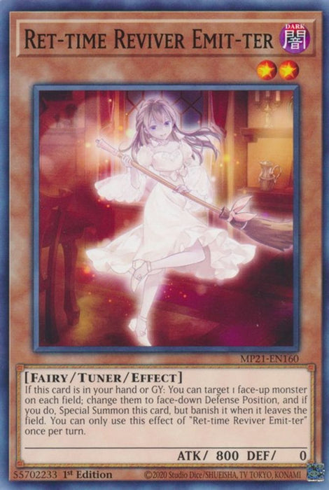 Ret-time Reviver Emit-ter (#MP21-EN160) (2021 Tin of Ancient Battles) Near Mint 1st Edition