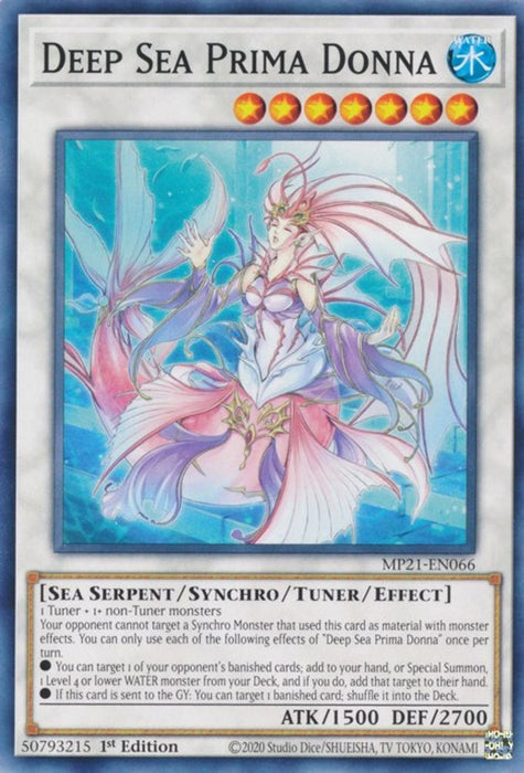 Deep Sea Prima Donna (#MP21-EN066) (2021 Tin of Ancient Battles) Near Mint 1st Edition