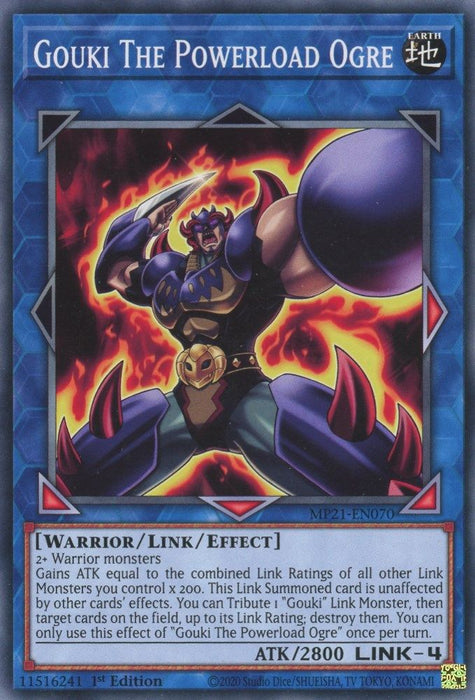 Gouki The Powerload Ogre (#MP21-EN070) (2021 Tin of Ancient Battles) Near Mint 1st Edition