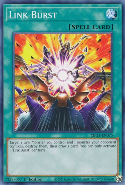 Link Burst (#MP21-EN075) (2021 Tin of Ancient Battles) Near Mint 1st Edition