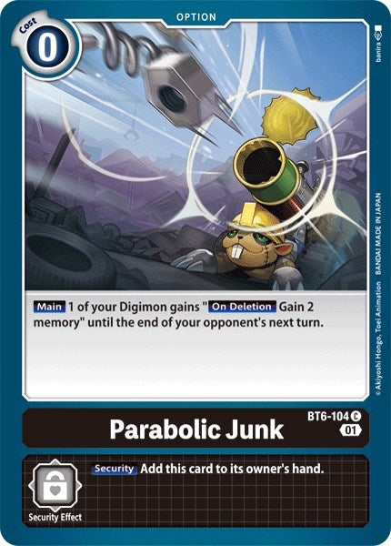 Image for Parabolic Junk (BT6-104 C) - Digimon Card Game