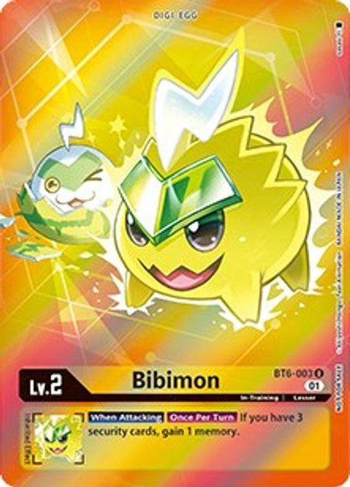 Bibimon (Box Topper) (#BT6-003 U) (Double Diamond) Near Mint Foil