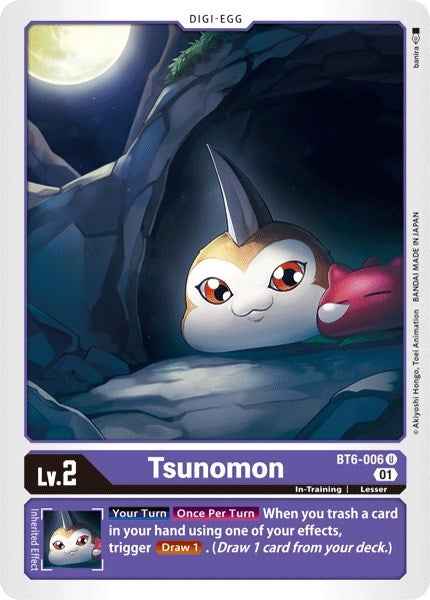 Image for Tsunomon (BT6-006 U) - Digimon Card Game