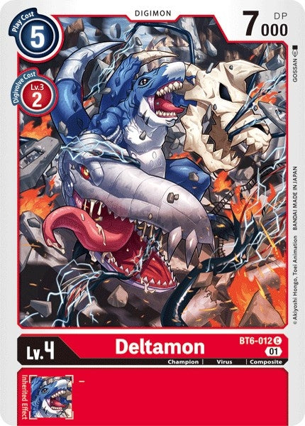 Image for Deltamon (BT6-012 C) - Digimon Card Game