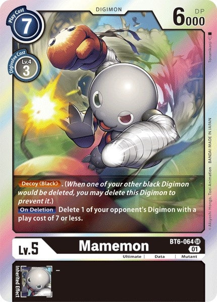 Image for Mamemon (BT6-064 SR) - Digimon Card Game