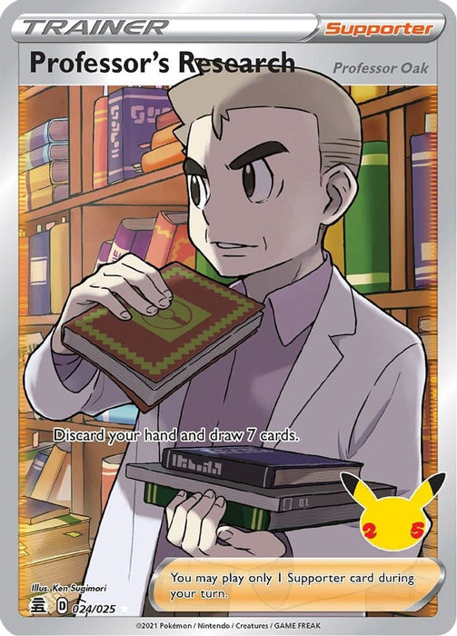 Professors Research Full Art (#024/025) (Celebrations)