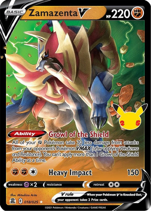 Zamazenta V (#018/025) (Celebrations)