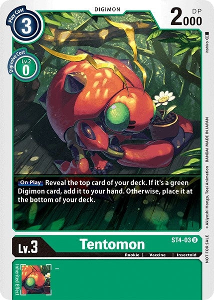 Image for Tentomon (Official Tournament Pack Vol.3) (ST4-03 U) - Digimon Card Game