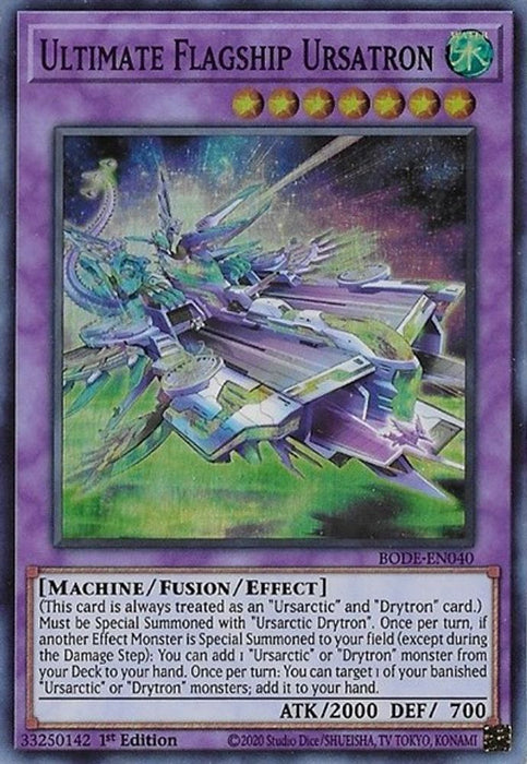Ultimate Flagship Ursatron (#BODE-EN040) (Burst of Destiny) Near Mint 1st Edition