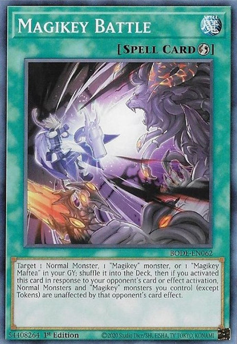 Magikey Battle (#BODE-EN062) (Burst of Destiny) Near Mint 1st Edition