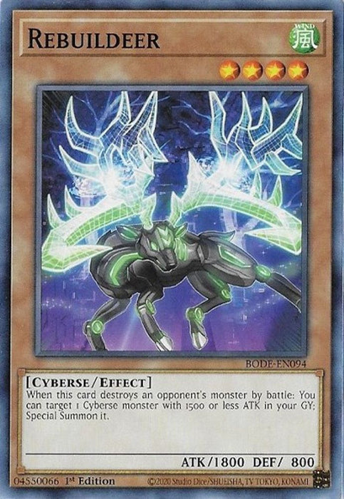 Rebuildeer (#BODE-EN094) (Burst of Destiny) Near Mint 1st Edition