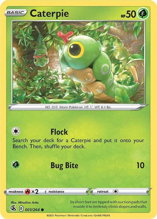 Caterpie (#001/264) (SWSH08: Fusion Strike)