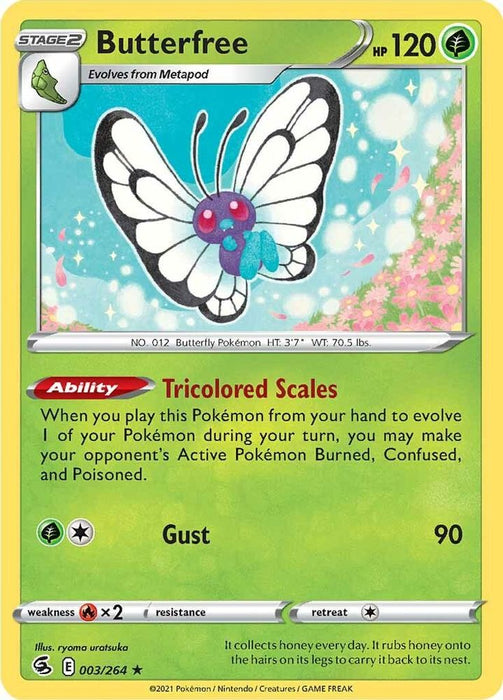 Butterfree (#003/264) (SWSH08: Fusion Strike)