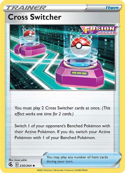 Cross Switcher (#230/264) (SWSH08: Fusion Strike)