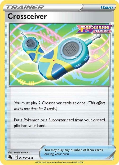 Crossceiver (#231/264) (SWSH08: Fusion Strike)