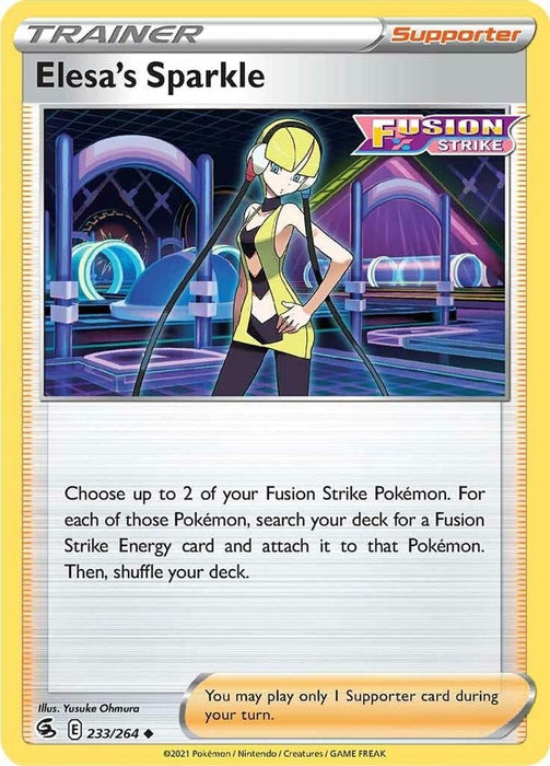 Elesas Sparkle (#233/264) (SWSH08: Fusion Strike)