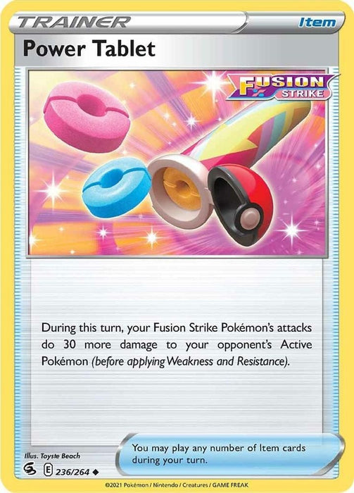 Power Tablet (#236/264) (SWSH08: Fusion Strike)