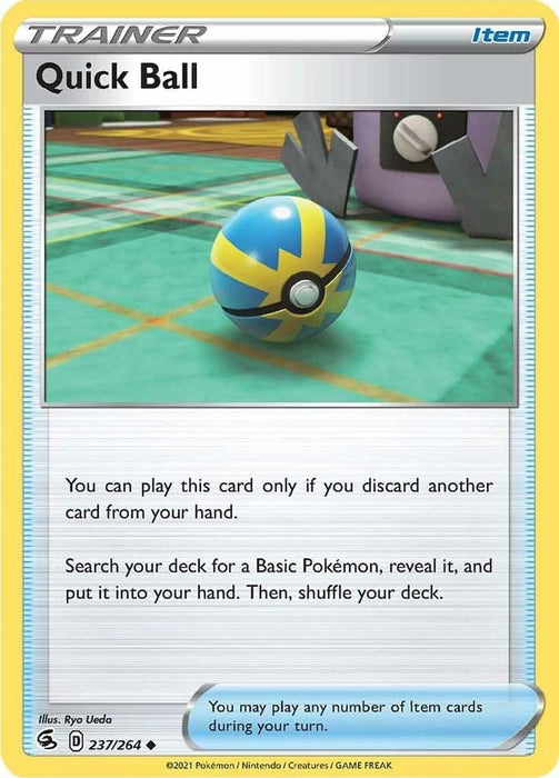 Quick Ball (#237/264) (SWSH08: Fusion Strike)