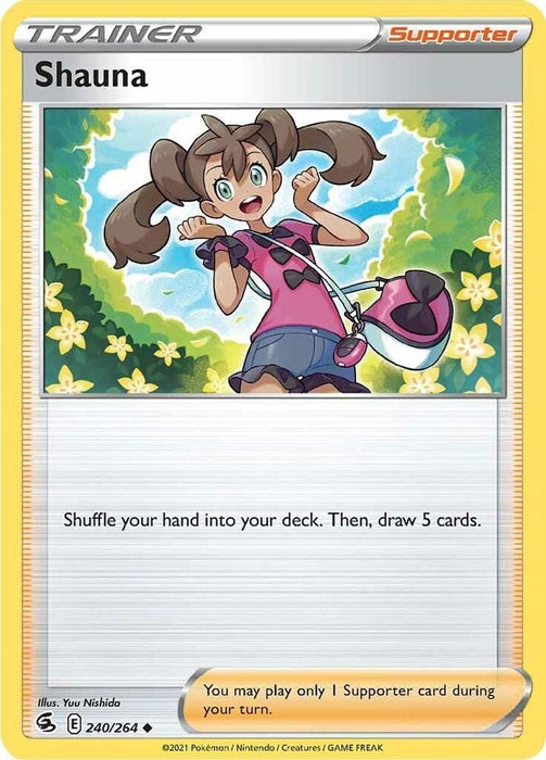 Shauna (#240/264) (SWSH08: Fusion Strike)