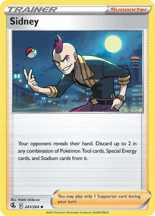 Sidney (#241/264) (SWSH08: Fusion Strike)