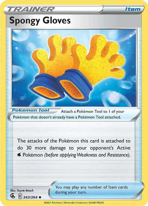 Spongy Gloves (#243/264) (SWSH08: Fusion Strike)