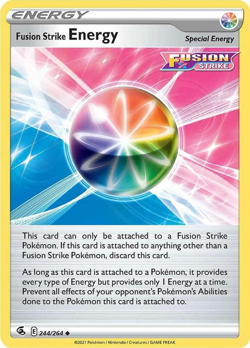 Fusion Strike Energy (#244/264) (SWSH08: Fusion Strike)