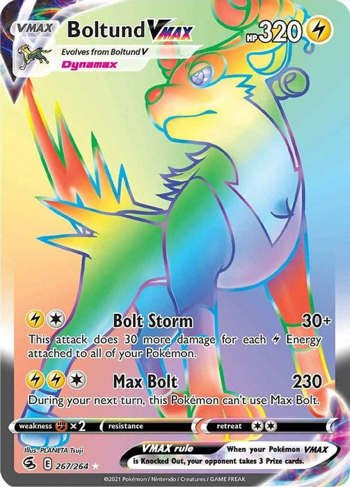 Boltund VMAX Secret (#267/264) (SWSH08: Fusion Strike)