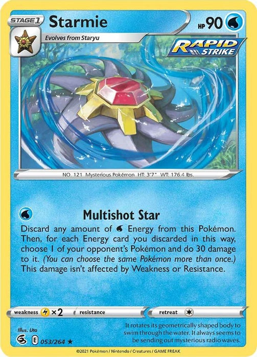 Starmie (#053/264) (SWSH08: Fusion Strike)