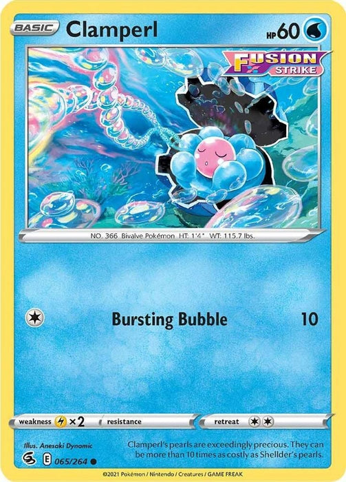 Clamperl (#065/264) (SWSH08: Fusion Strike)