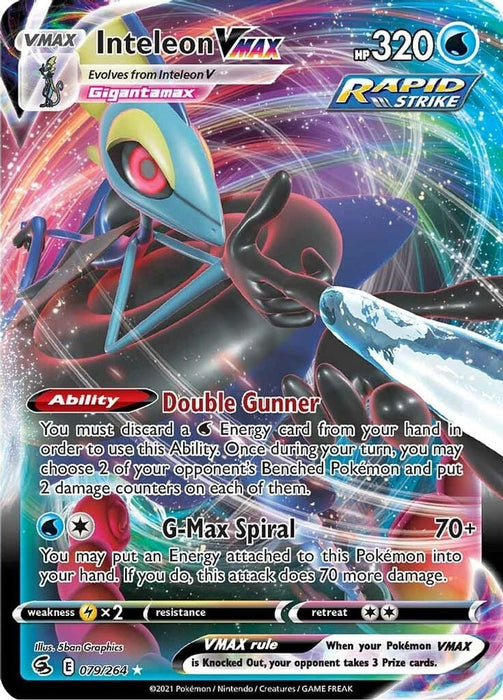 Inteleon VMAX (#079/264) (SWSH08: Fusion Strike)