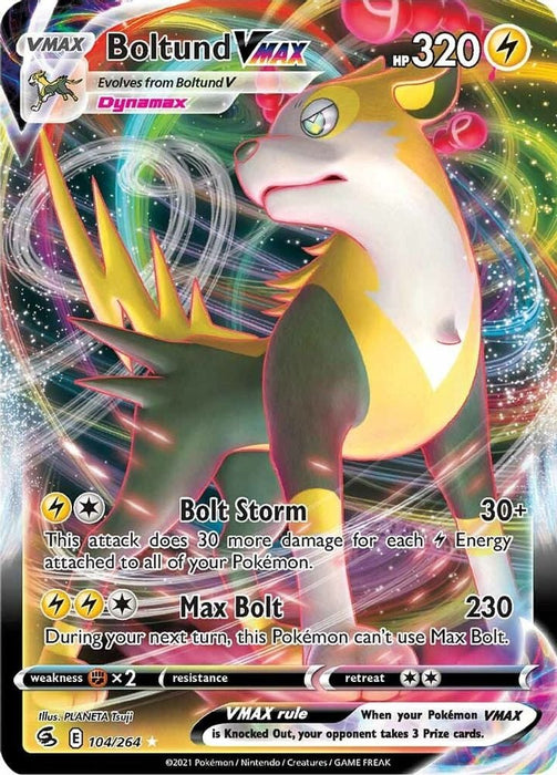 Boltund VMAX (#104/264) (SWSH08: Fusion Strike)