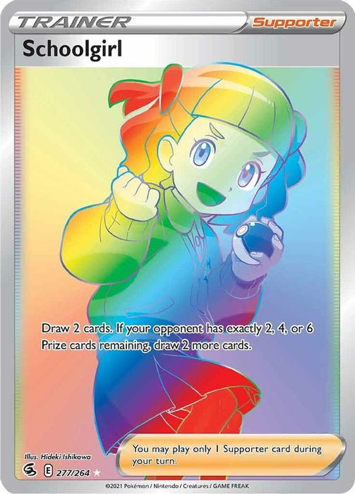Schoolgirl Secret (#277/264) (SWSH08: Fusion Strike)