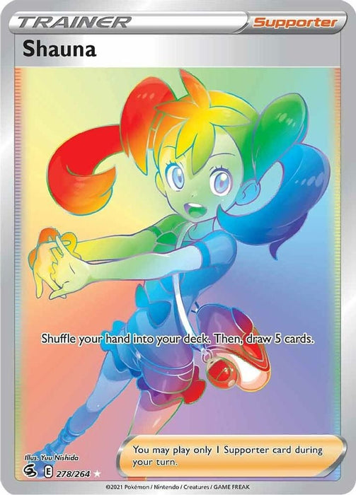 Shauna Secret (#278/264) (SWSH08: Fusion Strike)
