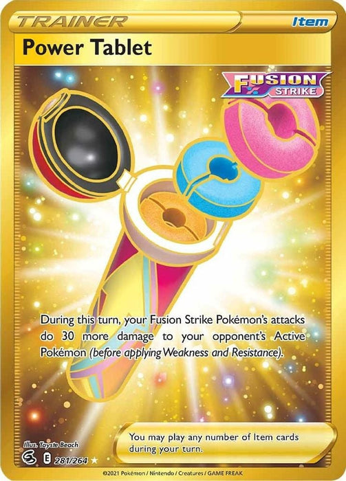 Power Tablet Secret (#281/264) (SWSH08: Fusion Strike)