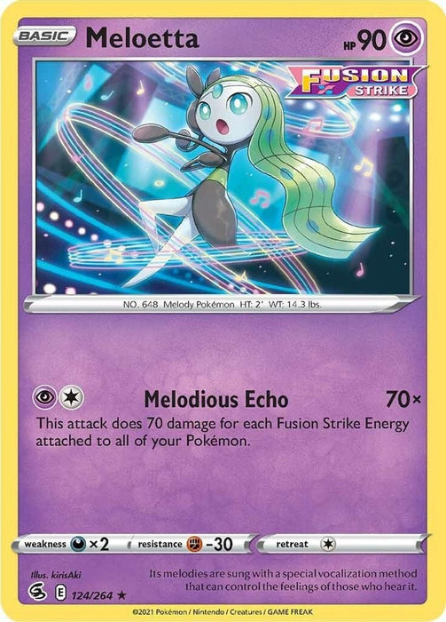 Meloetta (#124/264) (SWSH08: Fusion Strike)