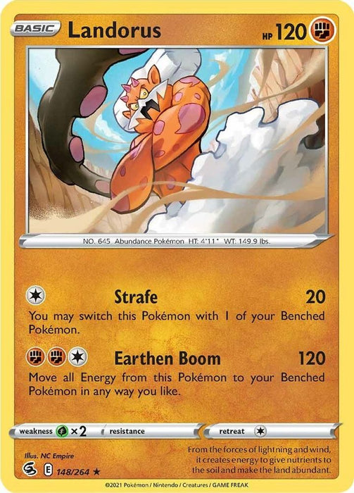 Landorus (#148/264) (SWSH08: Fusion Strike)