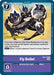 Fly Bullet (#BT6-109 U) (Double Diamond Pre-Release Cards) Near Mint Foil